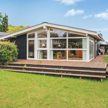 Lovely Home In Bjert With House Sea View